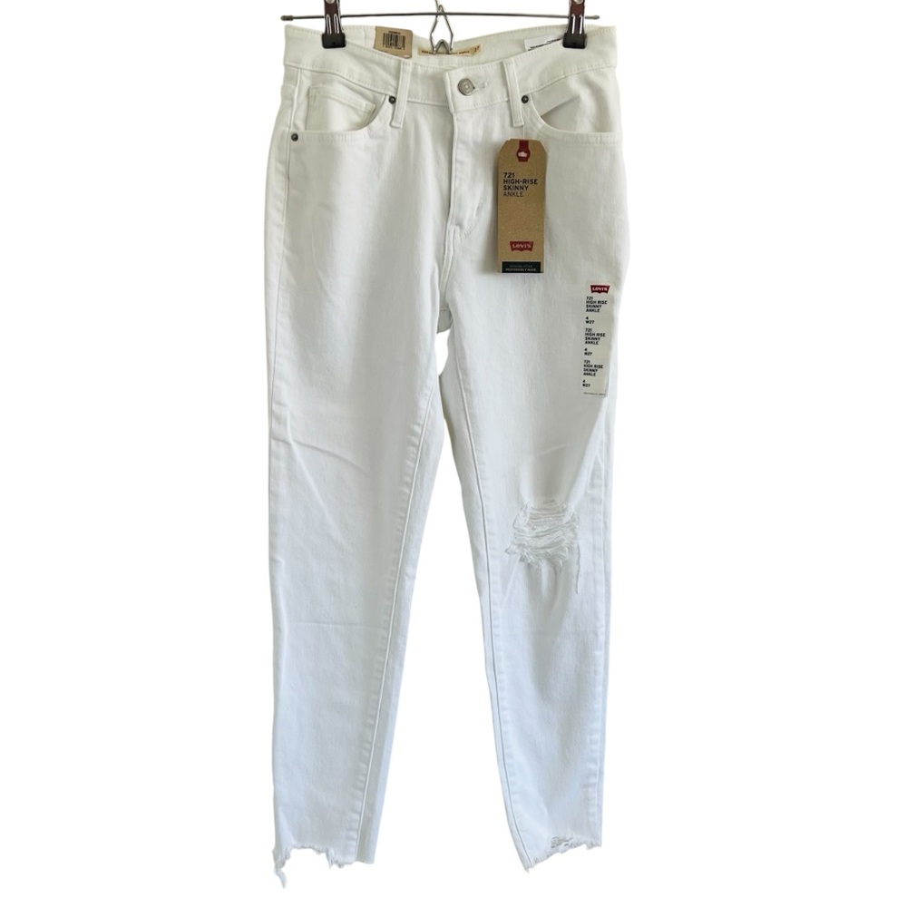 Levi’s 721 High Rise Skinny Ankle Jeans